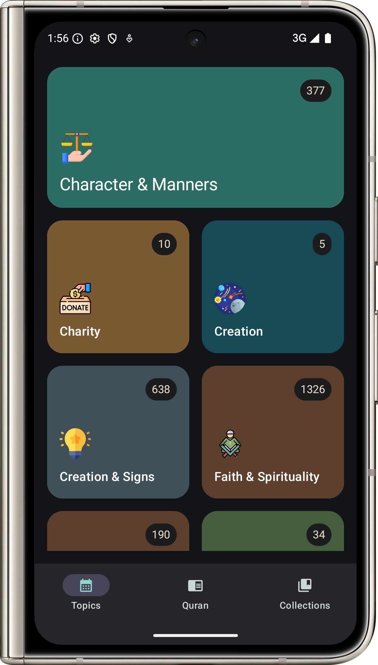 Explore Topic based Ayahs