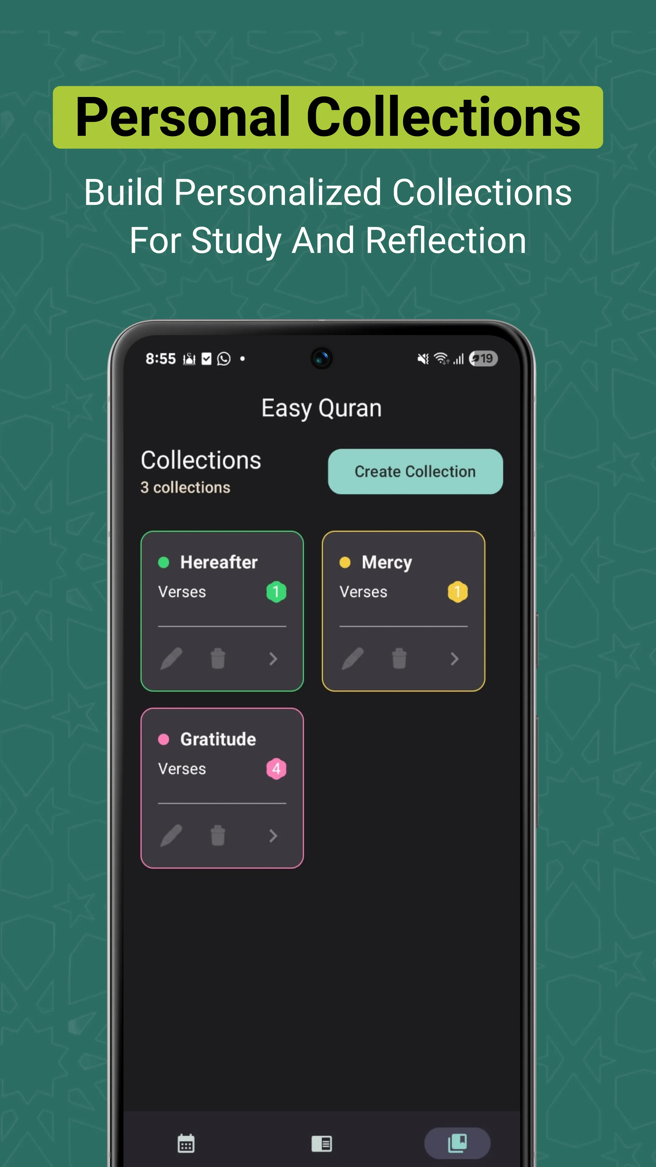 Feature: Your Personal Collections.